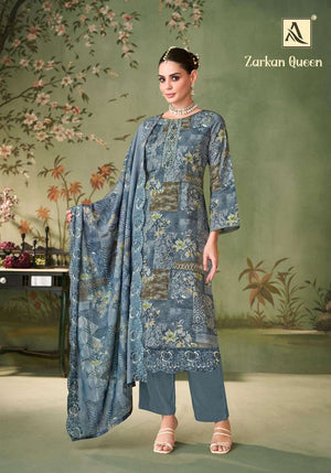 Alok Suit Zarkan Queen