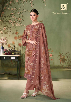 Alok Suit Zarkan Queen