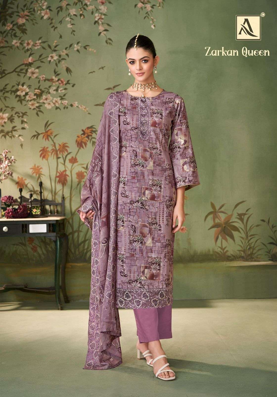 Alok Suit Zarkan Queen