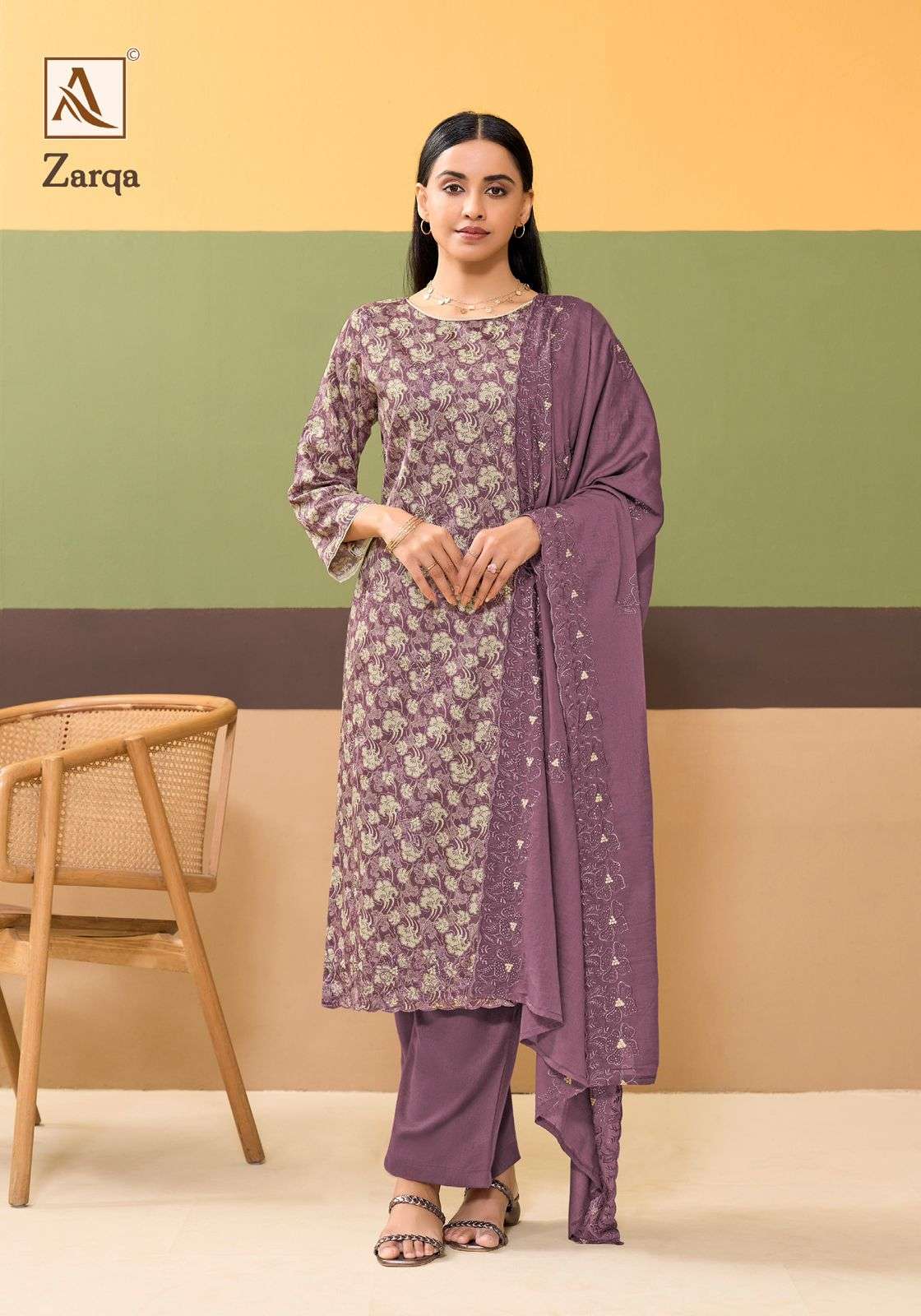 Alok Suit Zarqa