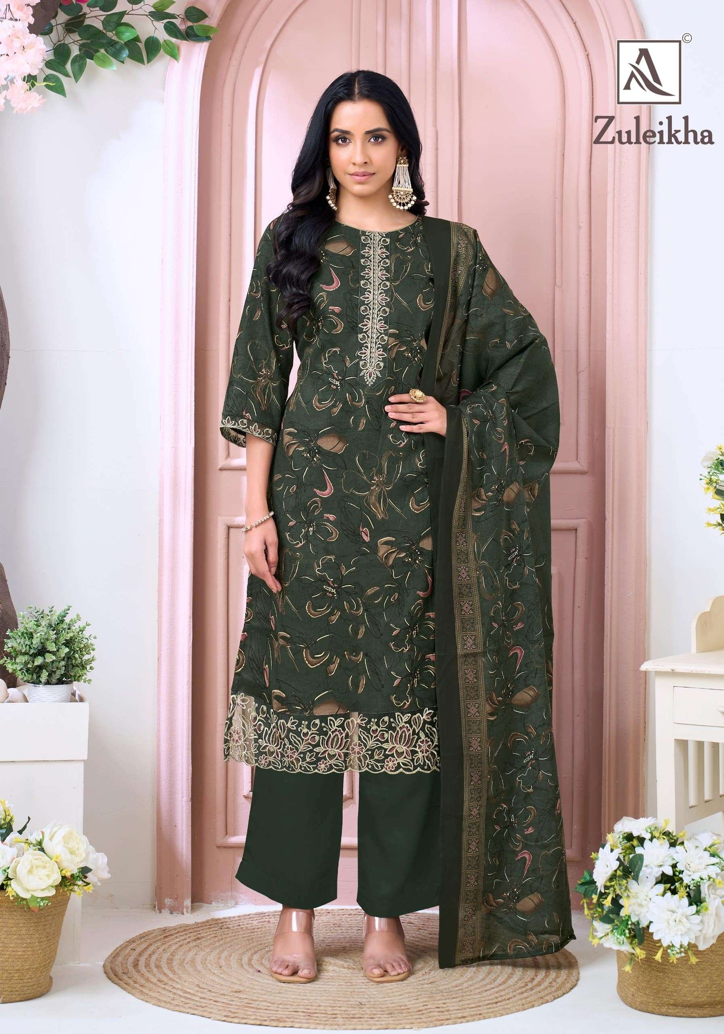Alok Suit Zuleikha