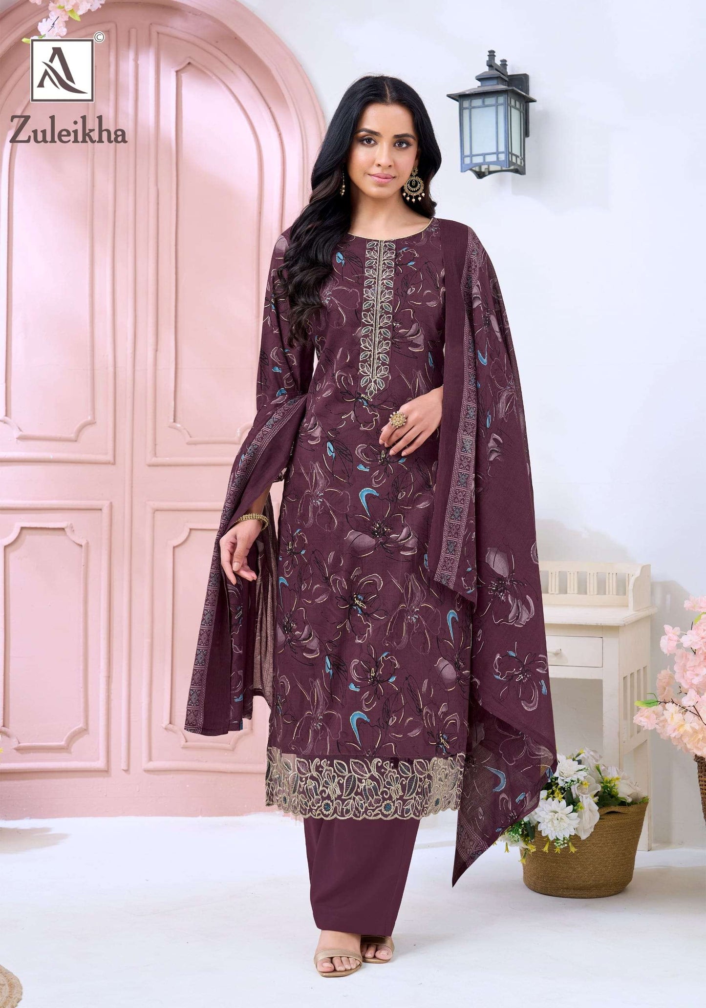 Alok Suit Zuleikha