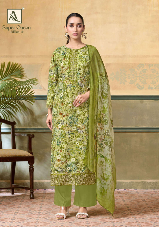 Alok Suit Super Queen Vol - 10 - Amrah Wholesale