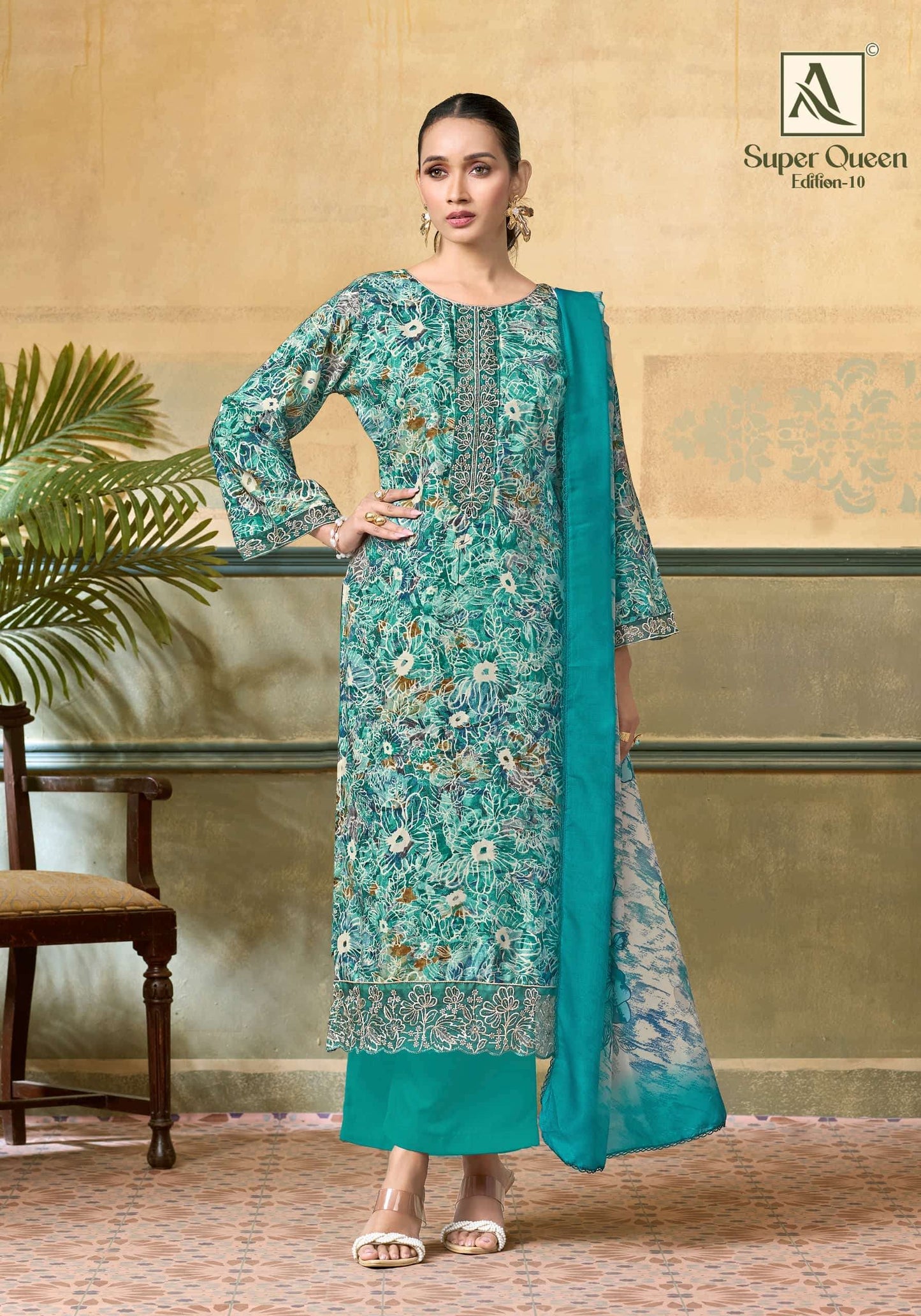 Alok Suit Super Queen Vol - 10 - Amrah Wholesale