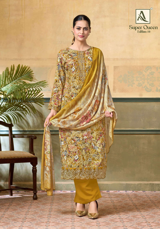Alok Suit Super Queen Vol - 10 - Amrah Wholesale