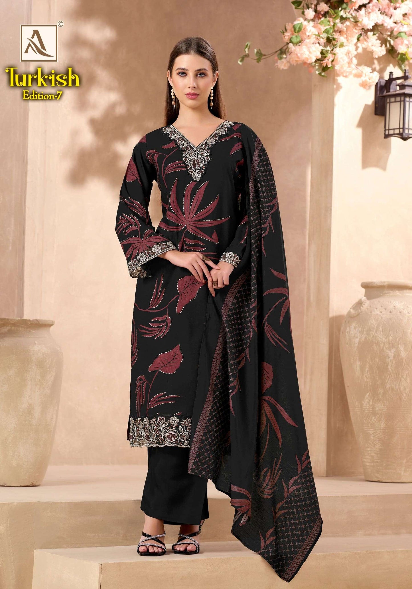 Alok Suit Turkish Vol - 07 - Amrah Wholesale