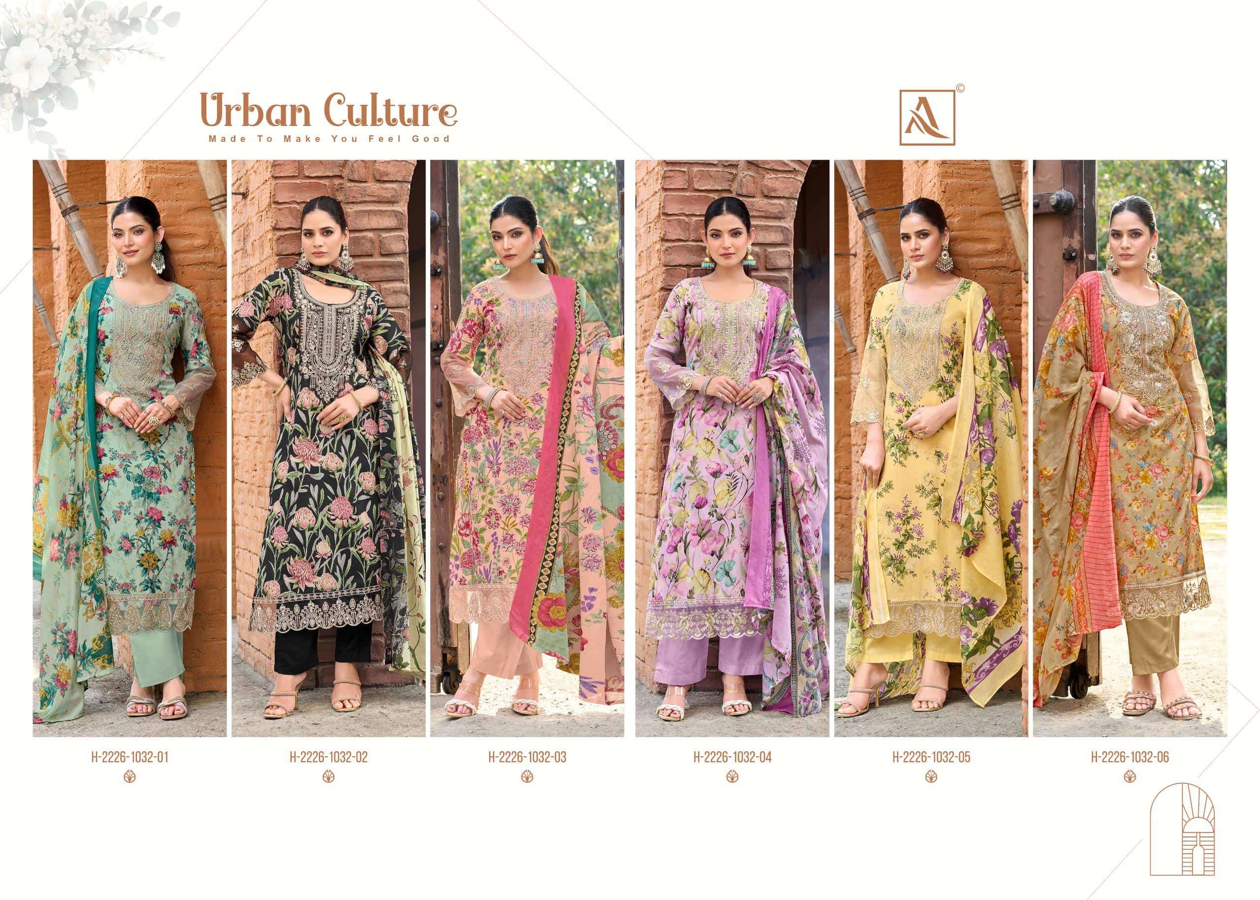 ALOK Suit Urban Culture Cambric Cotton Pakistani Suit - Amrah Wholesale