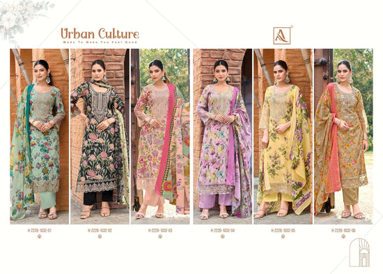 ALOK Suit Urban Culture Cambric Cotton Pakistani Suit - Amrah Wholesale