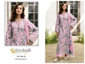 ALZOHAIB INNAYA VOL - 1 Cotton Printed Pakistani Suit - Amrah Wholesale