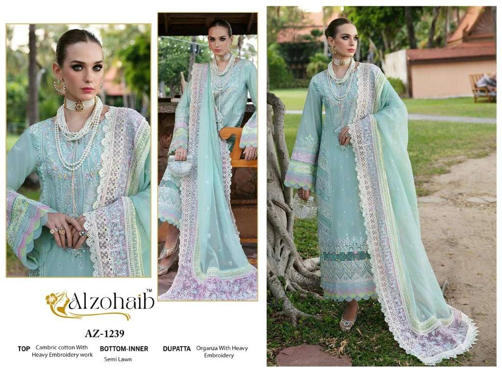 ALZOHAIB ZOYA Vol-1 Cotton Pakistani Suit - Amrah Wholesale