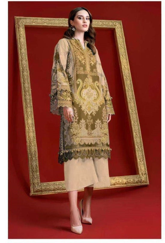 ALZOHIAB AZ - 1492 Cotton Printed Pakistani Suit Unstitched Pakistani Suit - Amrah Wholesale