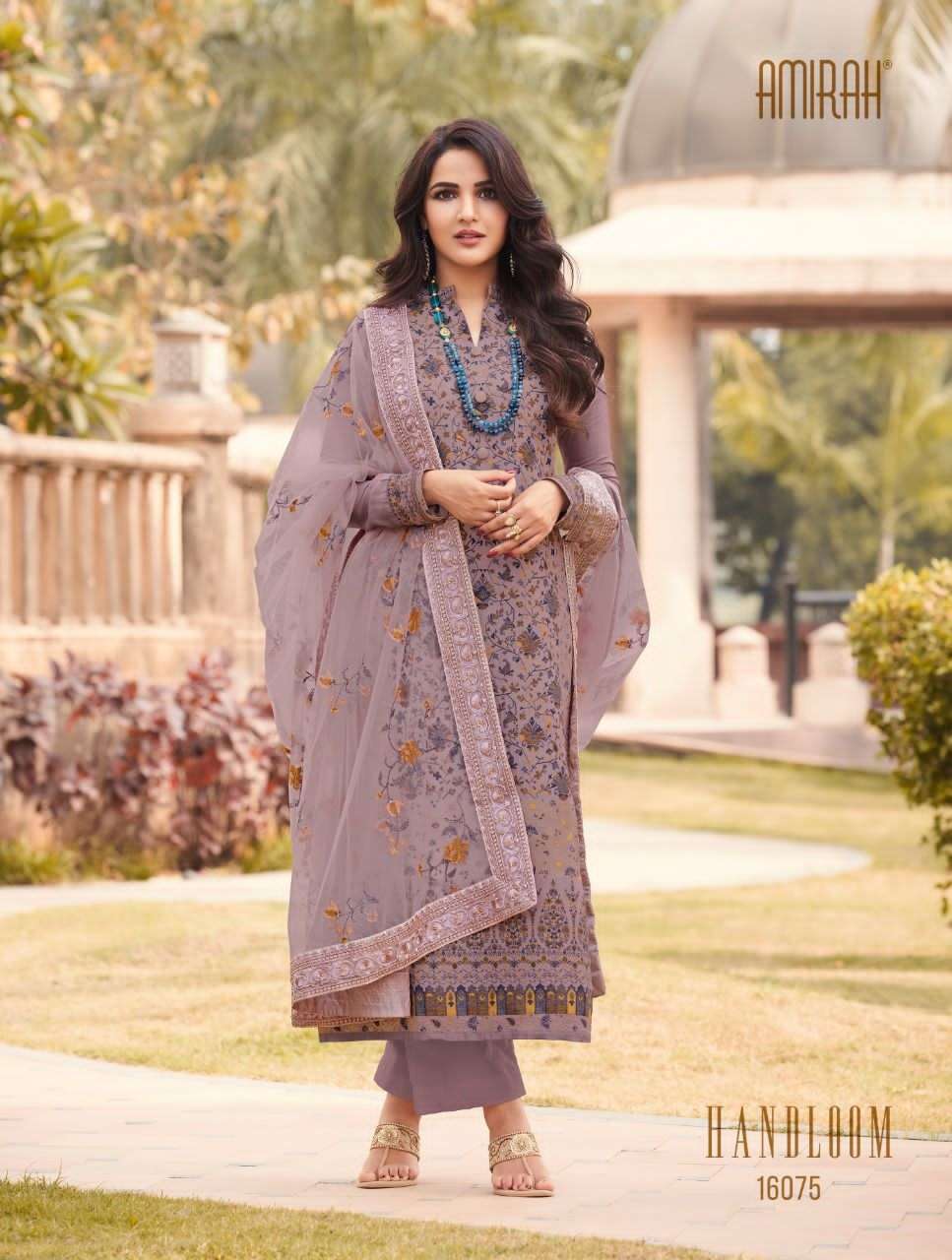Amirah Handloom Vol 2 Pure Viscose Minakari Jacquard Dress Material