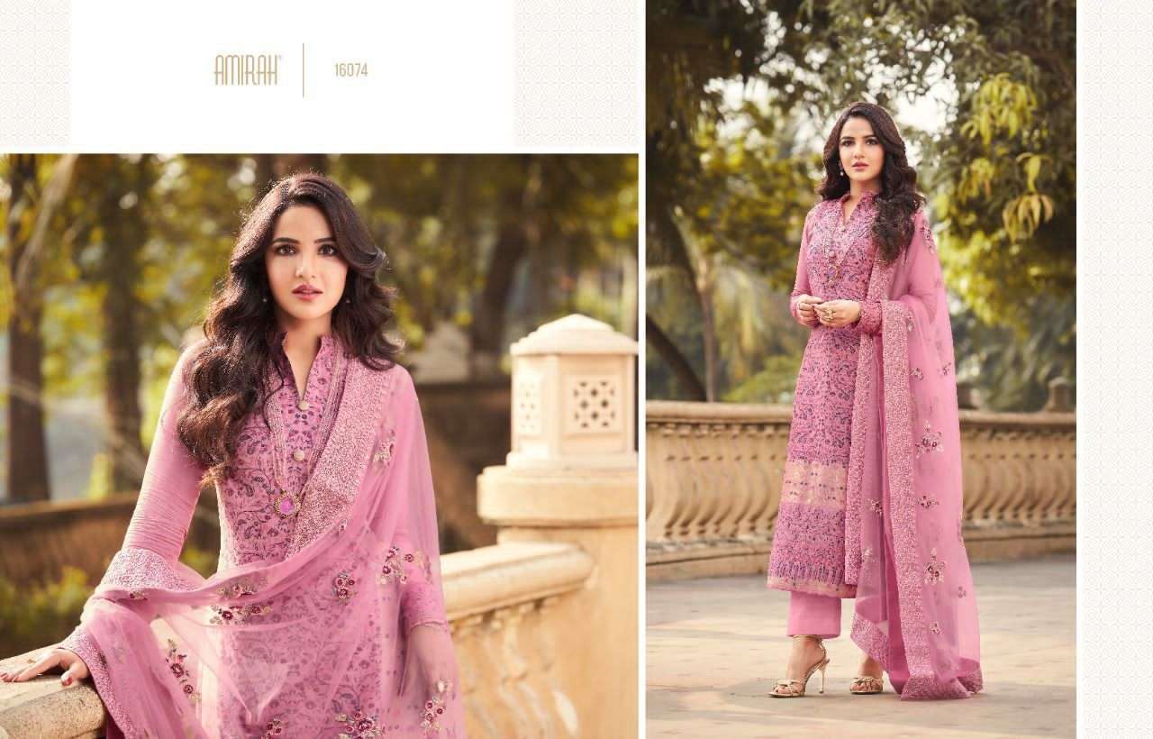 Amirah Handloom Vol 2 Pure Viscose Minakari Jacquard Dress Material