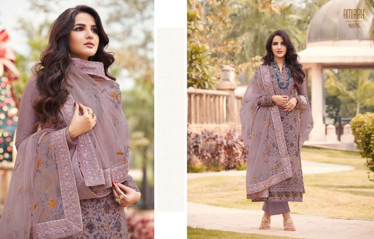 Amirah Handloom Vol 2 Pure Viscose Minakari Jacquard Dress Material