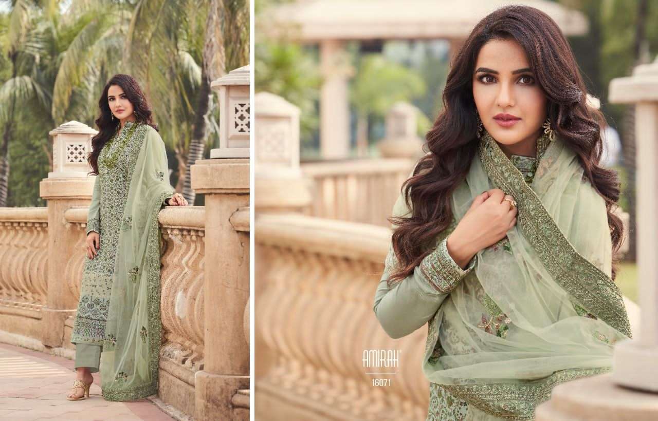 Amirah Handloom Vol 2 Pure Viscose Minakari Jacquard Dress Material