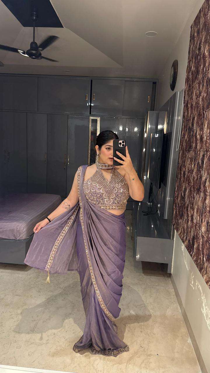 Amoha A472 Colors Fendy Exclusive Ready To Wear Designer Saree - Amrah Wholesale
