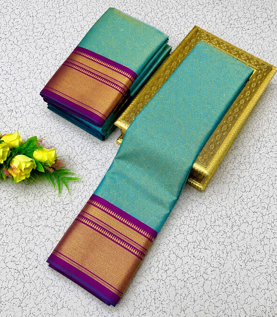 Amrah Wholesale Aab Football Pure Mercerised Soft Silk Saree