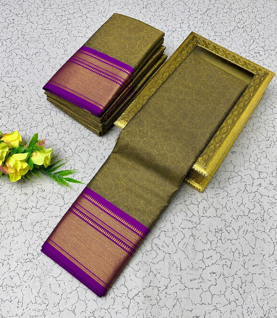 Amrah Wholesale Aab Football Pure Mercerised Soft Silk Saree