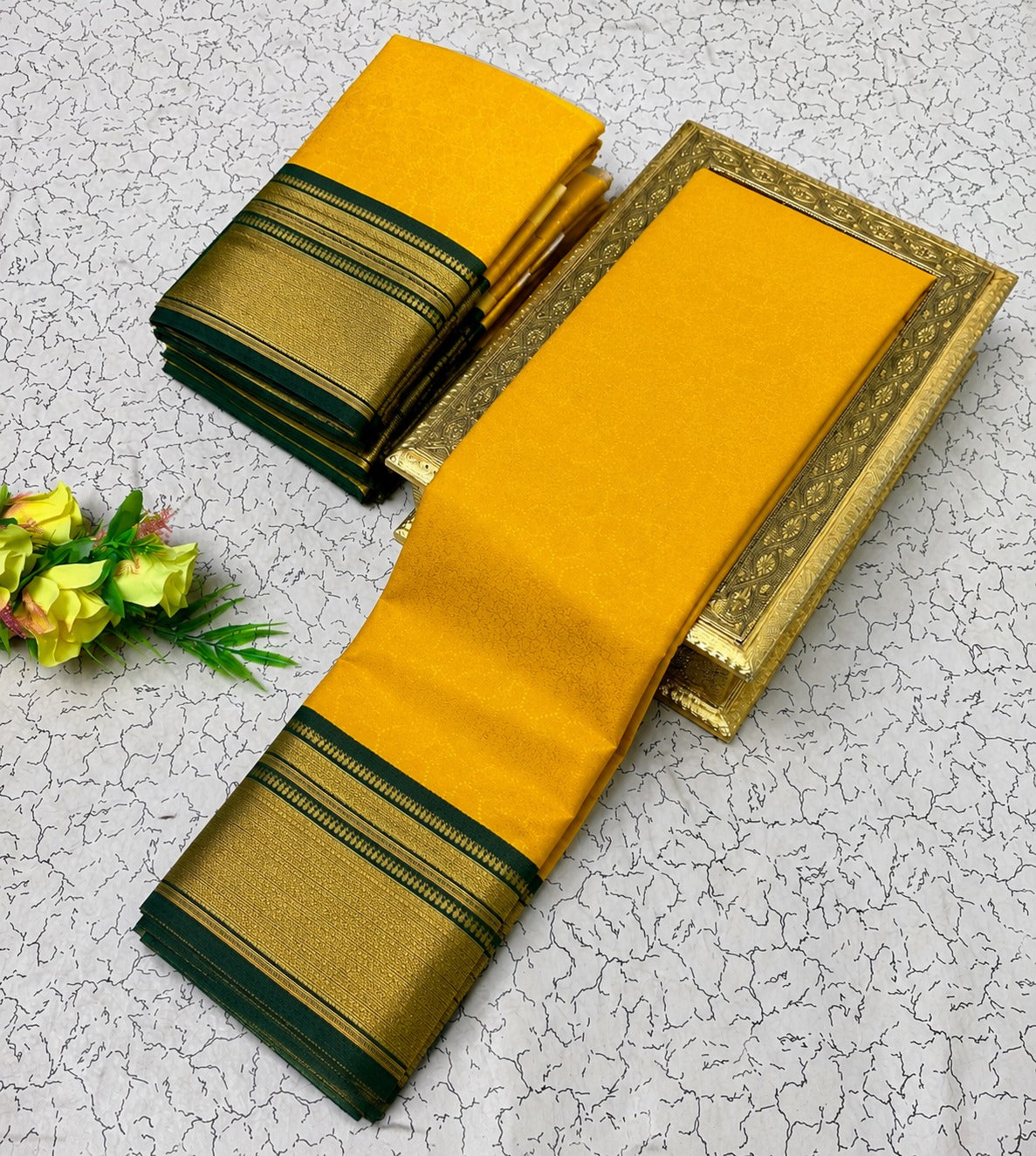 Amrah Wholesale Aab Football Pure Mercerised Soft Silk Saree