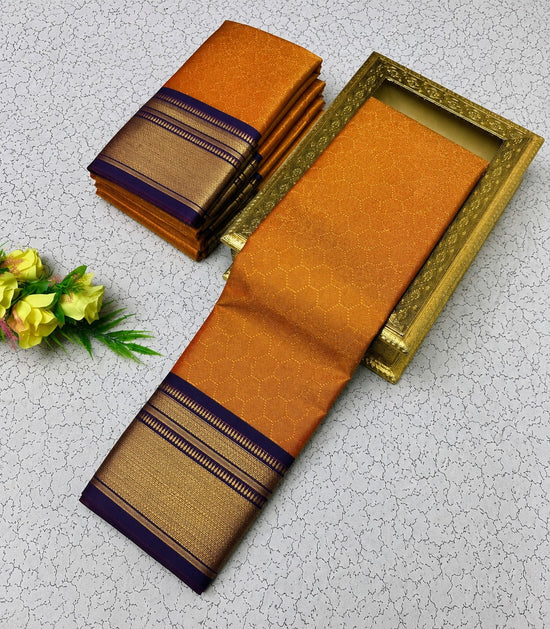 Amrah Wholesale Aab Football Pure Mercerised Soft Silk Saree