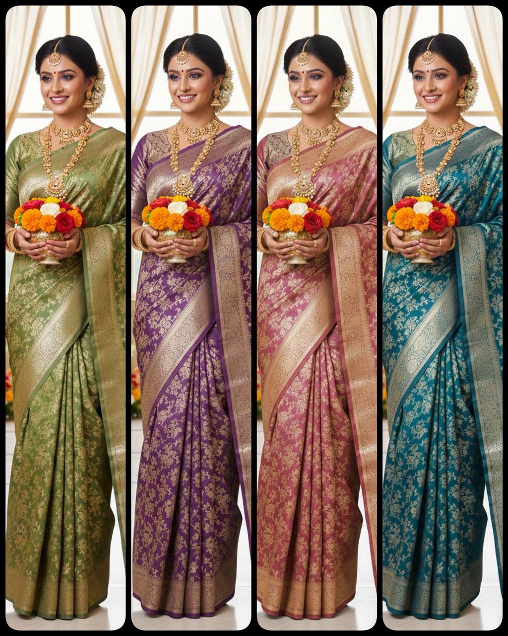 Amrah Aab Pattu Silk Vol 1 Soft Silk Saree Collection