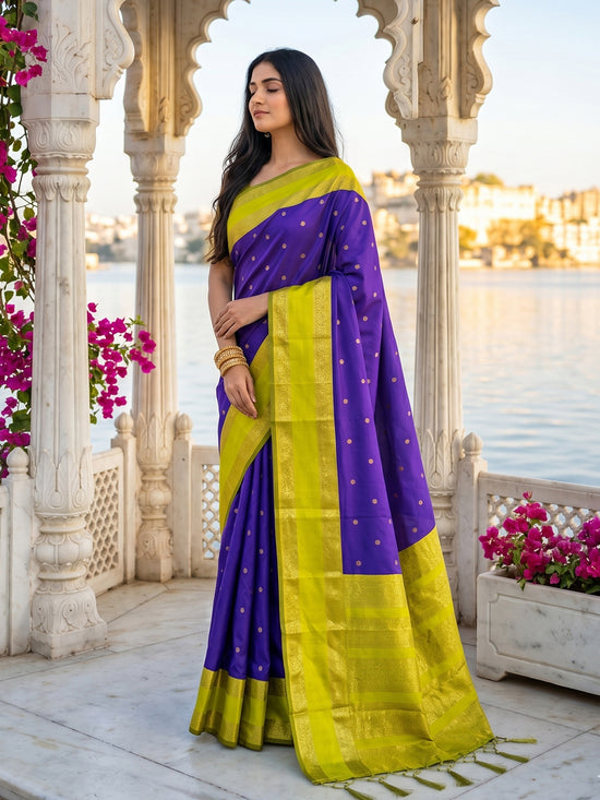 Amrah Wholesale Ast Kashi Silk Blend Saree
