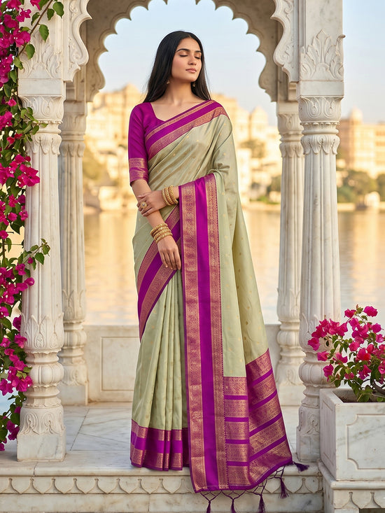 Amrah Wholesale Ast Kashi Silk Blend Saree