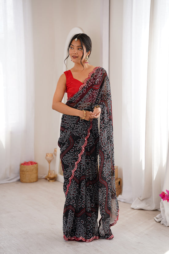 Amrah Bandhani Vol 1 Heavy Georgette Saree