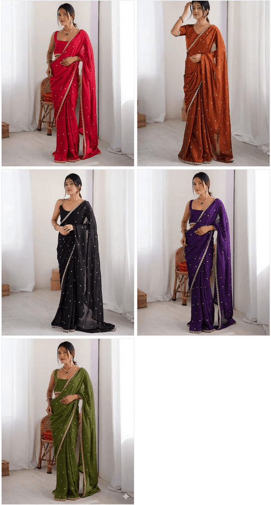 Amrah Bansi Saree Ah Rangoli Silk Saree Collection - Amrah Wholesale