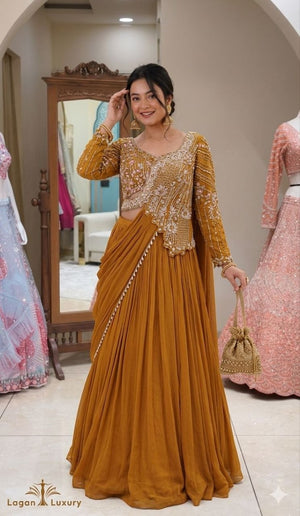 Amrah Wholesale Bt 7153 Rangoli Silk Lehenga