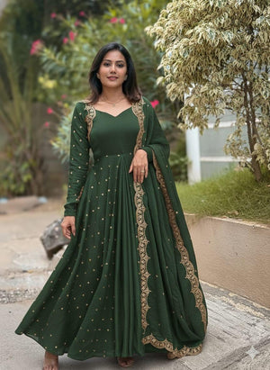 Dazzle Anarkali Set