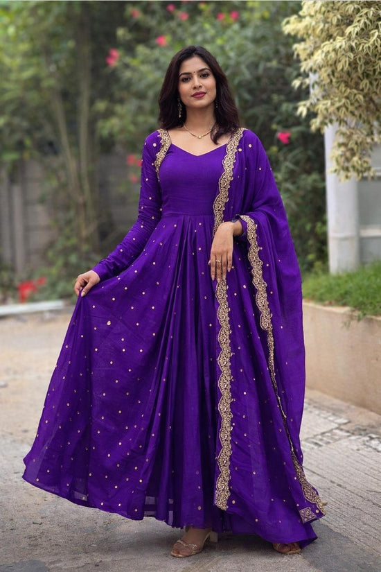 Dazzle Anarkali Set