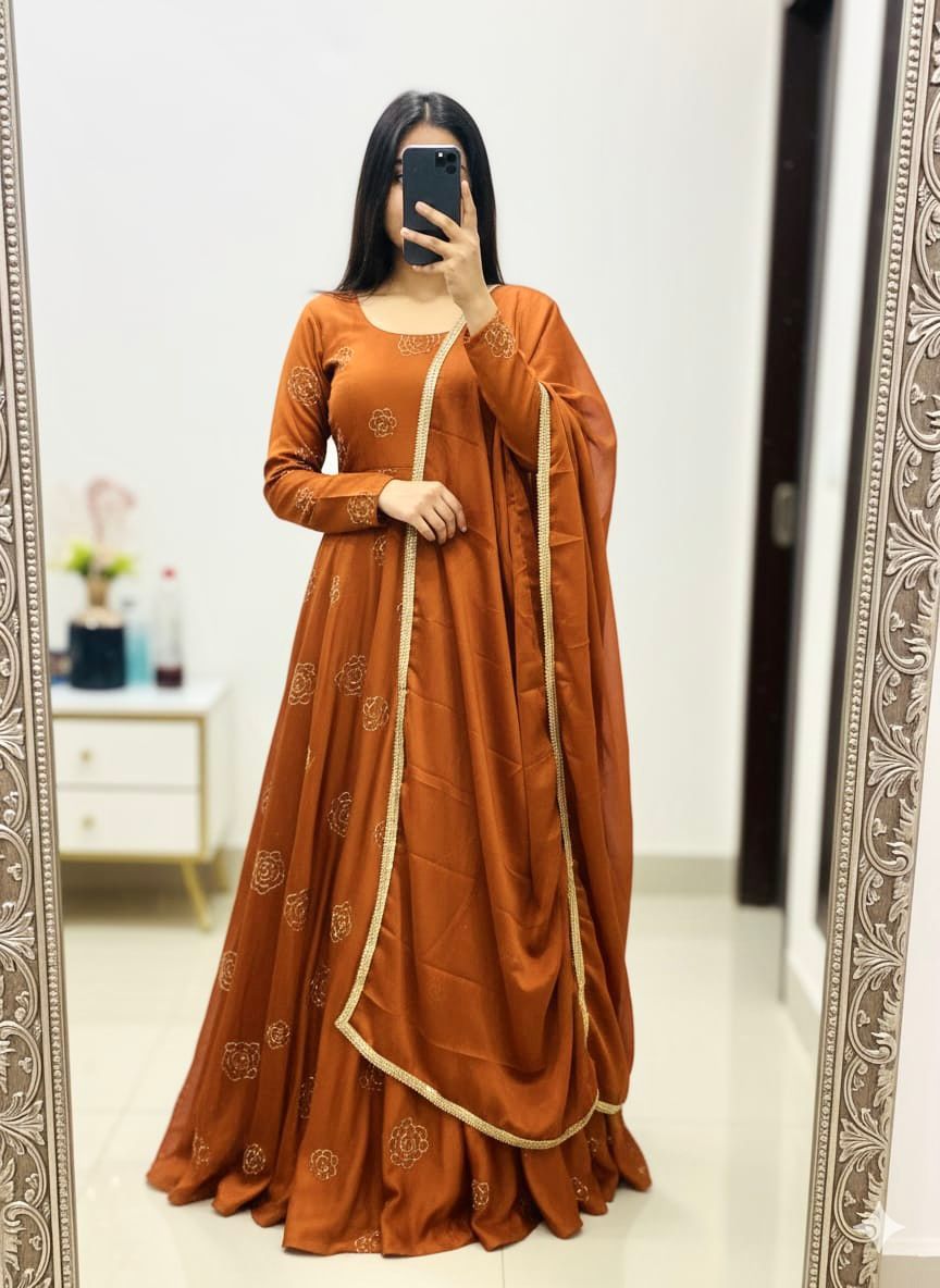 Ethnic Gown Set