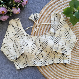 Amrah Wholesale Fab Khadi Vol 9 Khadi Printed Blouse