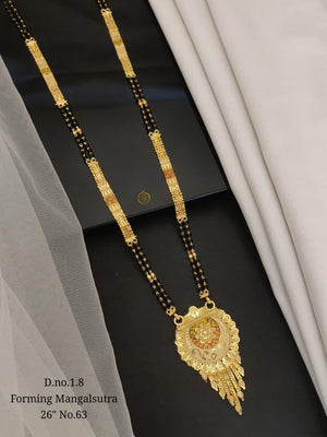 Amrah Wholesale Forming Golden Mangalsutra 26 Brass Gold Forming Set