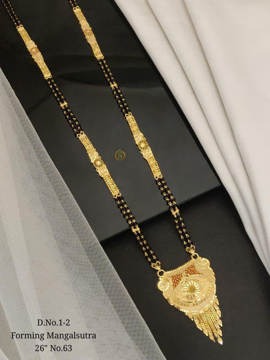 Amrah Wholesale Forming Golden Mangalsutra 26 Brass Gold Forming Set