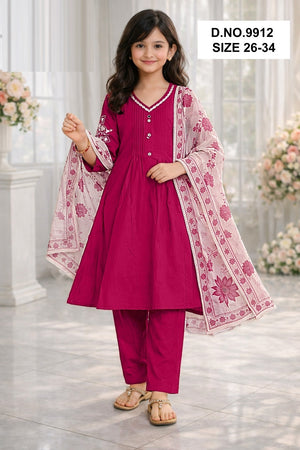 Amrah Haely 9912 Vatican Girls Ethnic Dress