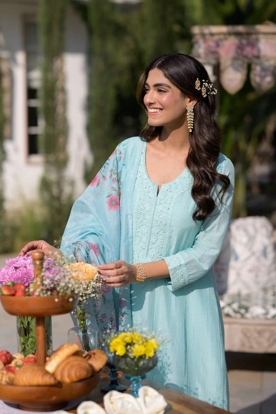 Amrah Hema 01 PV Chanderi Kurti Pant Dupatta Set - Amrah Wholesale