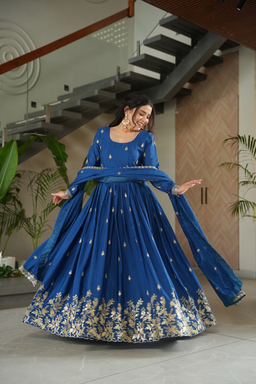 Amrah Wholesale Ka 1166 Chinon Gown