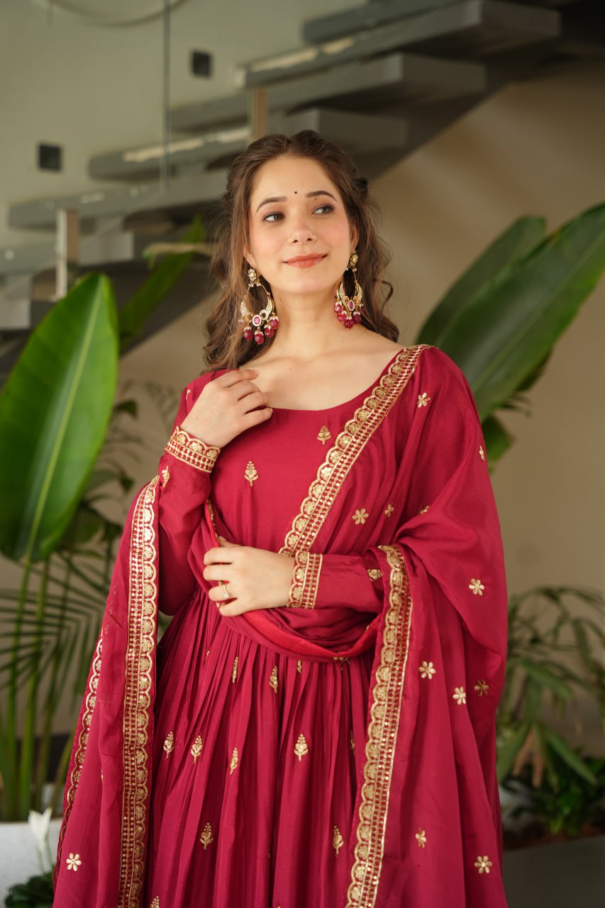 Amrah Wholesale Ka 1166 Chinon Gown