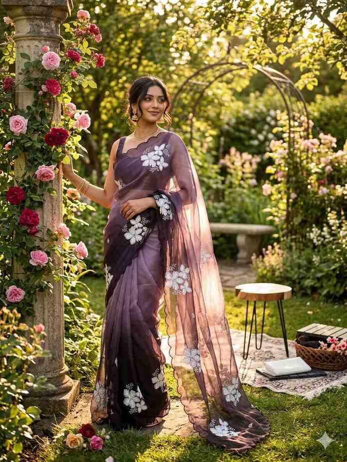 Amrah Kc 876 Jimmy Choo Saree Collection