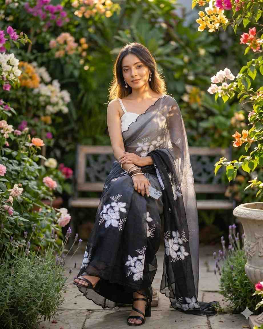 Amrah Kc 876 Jimmy Choo Saree Collection