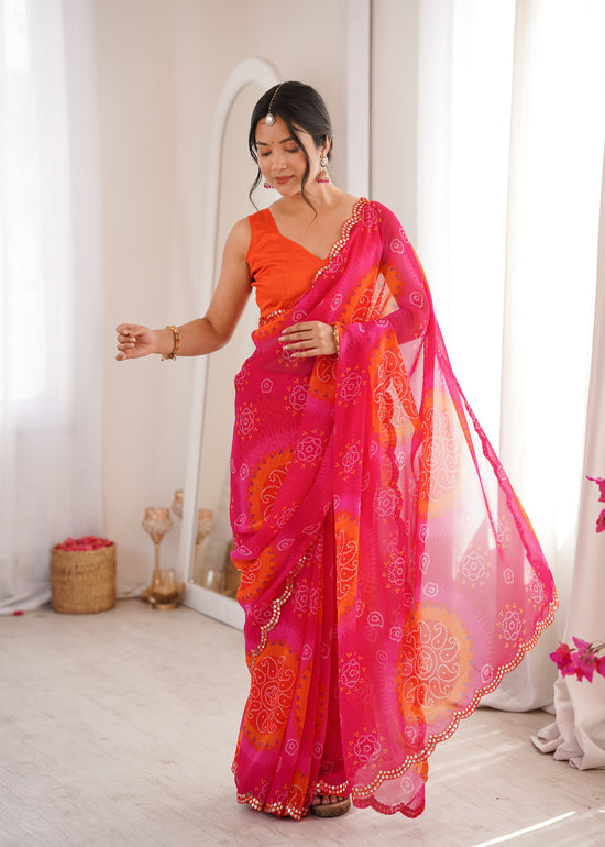 Amrah Keri Vol 1 Georgette Saree Collection