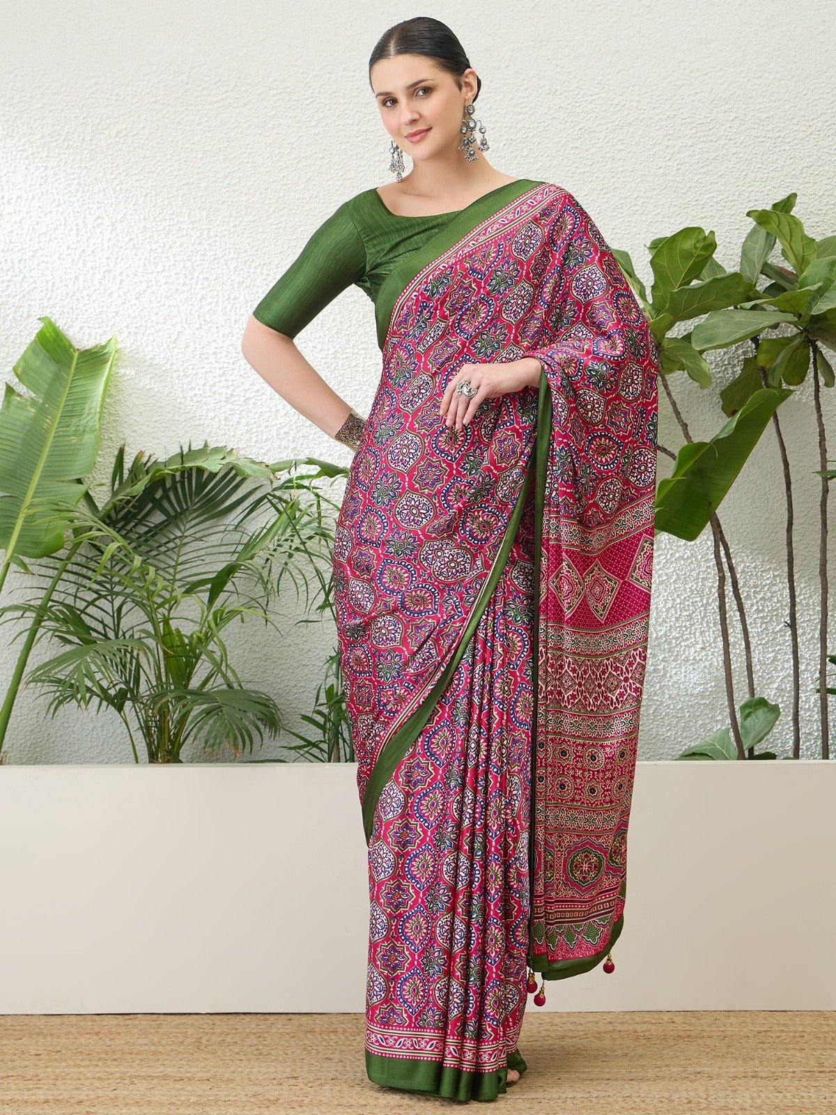 Amrah Wholesale Lux Vol 32 Semi Modal Saree - Amrah Wholesale