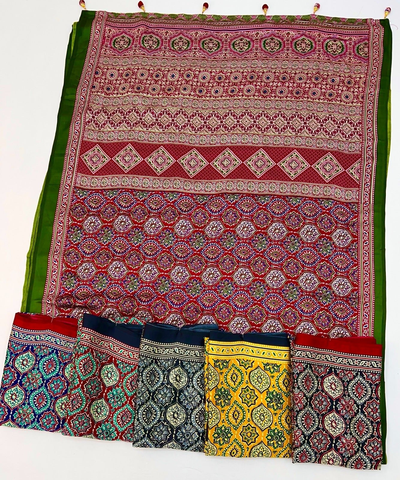 Amrah Wholesale Lux Vol 32 Semi Modal Saree - Amrah Wholesale