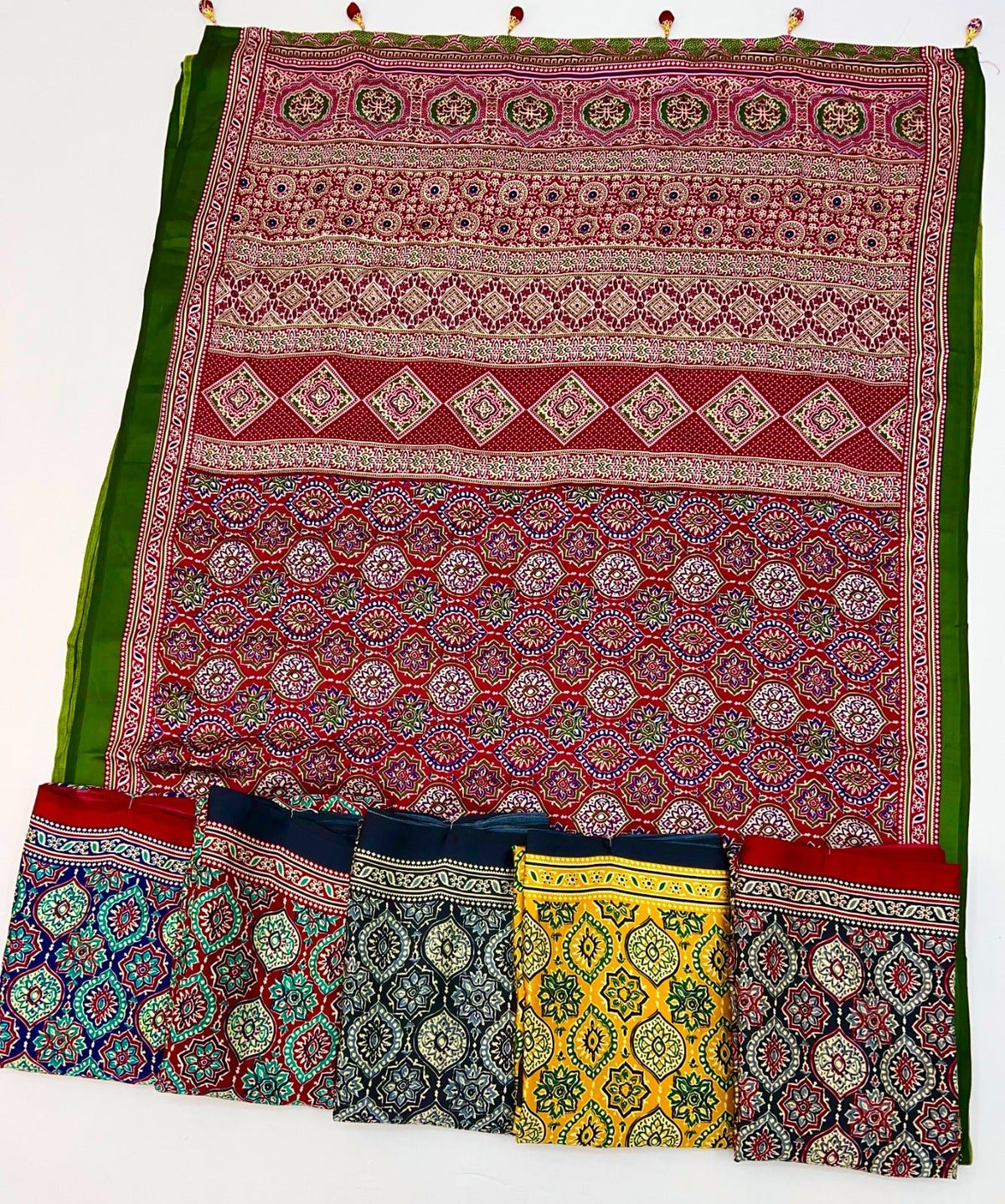 Amrah Wholesale Lux Vol 32 Semi Modal Saree - Amrah Wholesale