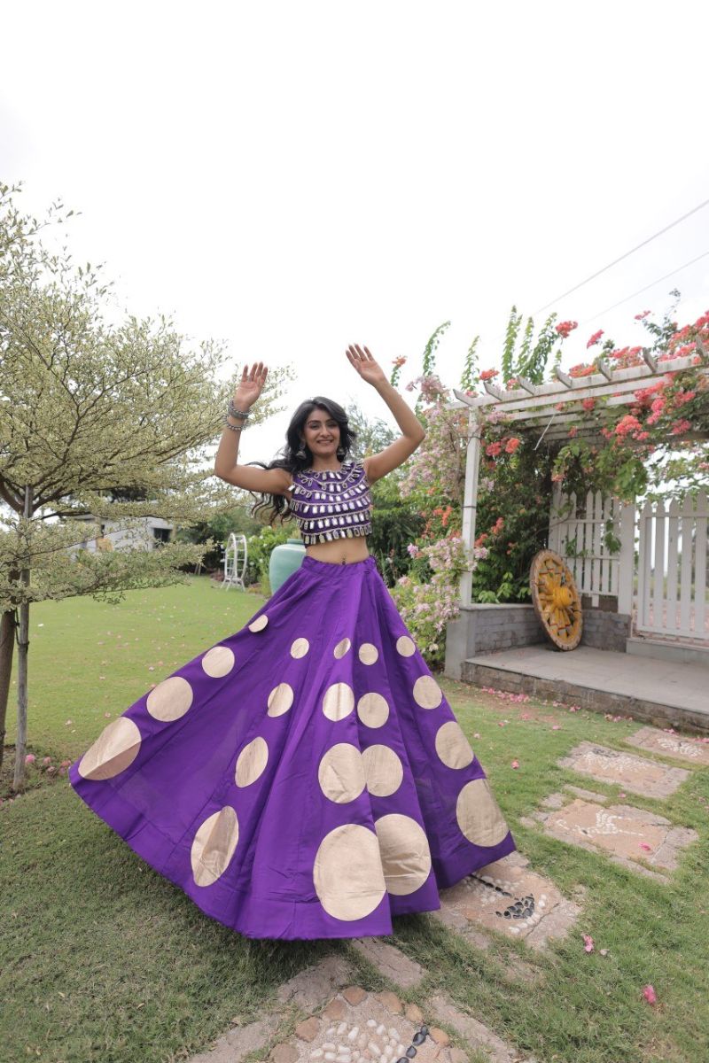 Amrah Lw 7173 Roman Silk Readymade Lehenga Choli