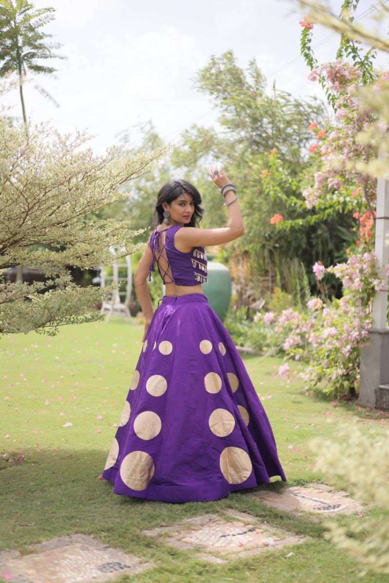 Amrah Lw 7173 Roman Silk Readymade Lehenga Choli