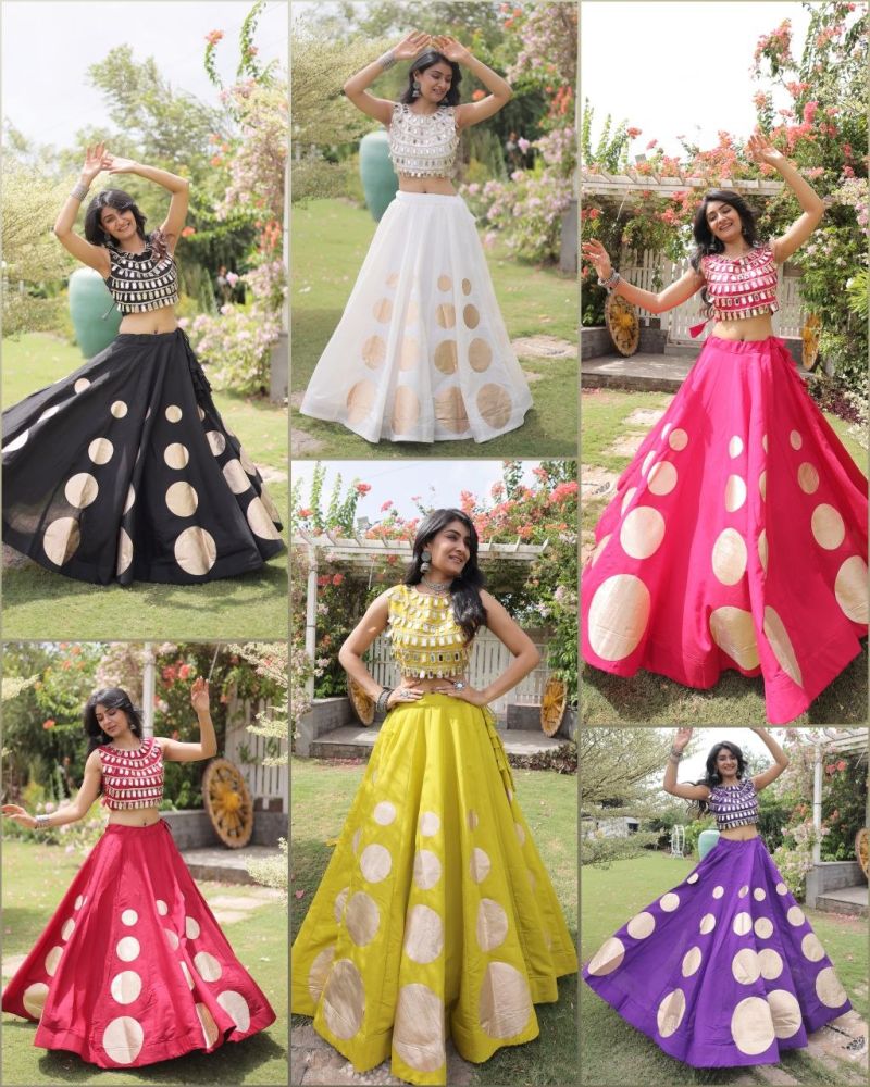 Amrah Lw 7173 Roman Silk Readymade Lehenga Choli