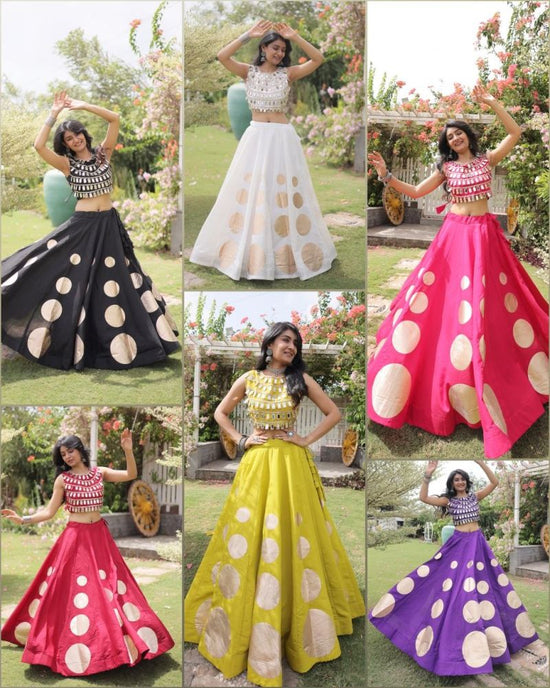 Amrah Lw 7173 Roman Silk Readymade Lehenga Choli
